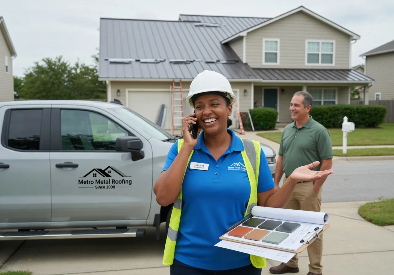 Storm Damage Metal Roof Repair in Palo, IA